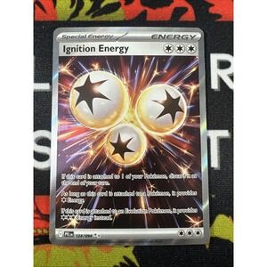 Pokemon TCG Ignition Energy 124/094 Phantasmal Flames Full Art NM
